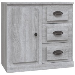vidaXL Sideboard Grau Sonoma 70x35,5x67,5 cm Holzwerkstoff