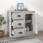 vidaXL Sideboard Grau Sonoma 70x35,5x67,5 cm Holzwerkstoff vidaXL Sideboard Grau Sonoma 70x35,5x67,5 cm Holzwerkstoff