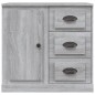 vidaXL Sideboard Grau Sonoma 70x35,5x67,5 cm Holzwerkstoff vidaXL Sideboard Grau Sonoma 70x35,5x67,5 cm Holzwerkstoff