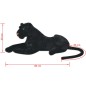 vidaXL Panther Kuscheltier Plüsch Schwarz XXL vidaXL Panther Kuscheltier Plüsch Schwarz XXL