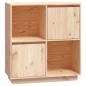 vidaXL Sideboard 74x35x80 cm Massivholz Kiefer vidaXL Sideboard 74x35x80 cm Massivholz Kiefer