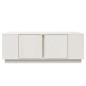 vidaXL Couchtisch Weiß 110x50x40 cm Massivholz Kiefer vidaXL Couchtisch Weiß 110x50x40 cm Massivholz Kiefer