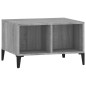 vidaXL Couchtisch Grau Sonoma 60x50x36,5 cm Holzwerkstoff vidaXL Couchtisch Grau Sonoma 60x50x36,5 cm Holzwerkstoff