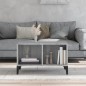 vidaXL Couchtisch Grau Sonoma 60x50x36,5 cm Holzwerkstoff vidaXL Couchtisch Grau Sonoma 60x50x36,5 cm Holzwerkstoff