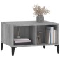 vidaXL Couchtisch Grau Sonoma 60x50x36,5 cm Holzwerkstoff vidaXL Couchtisch Grau Sonoma 60x50x36,5 cm Holzwerkstoff