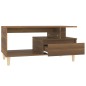 vidaXL Couchtisch Braun Eichen-Optik 90x49x45 cm Holzwerkstoff vidaXL Couchtisch Braun Eichen-Optik 90x49x45 cm Holzwerkstoff
