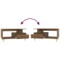 vidaXL Couchtisch Braun Eichen-Optik 90x49x45 cm Holzwerkstoff vidaXL Couchtisch Braun Eichen-Optik 90x49x45 cm Holzwerkstoff