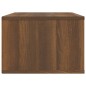 vidaXL TV-Wandschrank Braun Eichen-Optik 80x36x25 cm Holzwerkstoff vidaXL TV-Wandschrank Braun Eichen-Optik 80x36x25 cm Holzwerkstoff