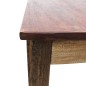 vidaXL Esszimmertisch Recyceltes Massivholz 82 x 80 x 76 cm vidaXL Esszimmertisch Recyceltes Massivholz 82 x 80 x 76 cm
