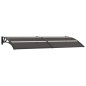 vidaXL Vordach Schwarz 240x75 cm PC vidaXL Vordach Schwarz 240x75 cm PC