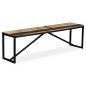 vidaXL Sitzbank Altholz Massiv 160x35x45 cm vidaXL Sitzbank Altholz Massiv 160x35x45 cm