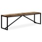 vidaXL Sitzbank Altholz Massiv 160x35x45 cm vidaXL Sitzbank Altholz Massiv 160x35x45 cm