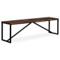 vidaXL Sitzbank Altholz Massiv 160x35x45 cm vidaXL Sitzbank Altholz Massiv 160x35x45 cm