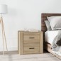 vidaXL Nachttisch Sonoma-Eiche 50x39x47 cm vidaXL Nachttisch Sonoma-Eiche 50x39x47 cm