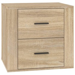 vidaXL Nachttisch Sonoma-Eiche 50x39x47 cm