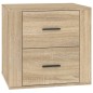 vidaXL Nachttisch Sonoma-Eiche 50x39x47 cm vidaXL Nachttisch Sonoma-Eiche 50x39x47 cm