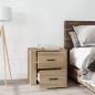 vidaXL Nachttisch Sonoma-Eiche 50x39x47 cm vidaXL Nachttisch Sonoma-Eiche 50x39x47 cm