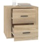 vidaXL Nachttisch Sonoma-Eiche 50x39x47 cm vidaXL Nachttisch Sonoma-Eiche 50x39x47 cm