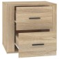 vidaXL Nachttisch Sonoma-Eiche 50x39x47 cm vidaXL Nachttisch Sonoma-Eiche 50x39x47 cm