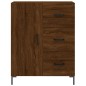 Highboard Braun Eichen-Optik 69,5x34x180 cm Holzwerkstoff Highboard Braun Eichen-Optik 69,5x34x180 cm Holzwerkstoff