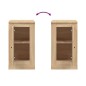 vidaXL Sideboards 2 Stk. Sonoma-Eiche 37,5x35,5x67,5 cm Holzwerkstoff vidaXL Sideboards 2 Stk. Sonoma-Eiche 37,5x35,5x67,5 cm Holzwerkstoff