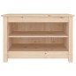 vidaXL Schuhbank 70x38x45,5 cm Massivholz Kiefer vidaXL Schuhbank 70x38x45,5 cm Massivholz Kiefer