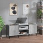 vidaXL Plattenschrank Betongrau 121x38x48 cm Holzwerkstoff vidaXL Plattenschrank Betongrau 121x38x48 cm Holzwerkstoff