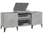 vidaXL Plattenschrank Betongrau 121x38x48 cm Holzwerkstoff vidaXL Plattenschrank Betongrau 121x38x48 cm Holzwerkstoff