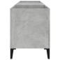 vidaXL Plattenschrank Betongrau 121x38x48 cm Holzwerkstoff vidaXL Plattenschrank Betongrau 121x38x48 cm Holzwerkstoff