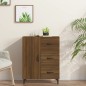 vidaXL Sideboard Braun Eichen-Optik 69,5x34x90 cm Holzwerkstoff vidaXL Sideboard Braun Eichen-Optik 69,5x34x90 cm Holzwerkstoff