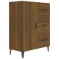 vidaXL Sideboard Braun Eichen-Optik 69,5x34x90 cm Holzwerkstoff vidaXL Sideboard Braun Eichen-Optik 69,5x34x90 cm Holzwerkstoff