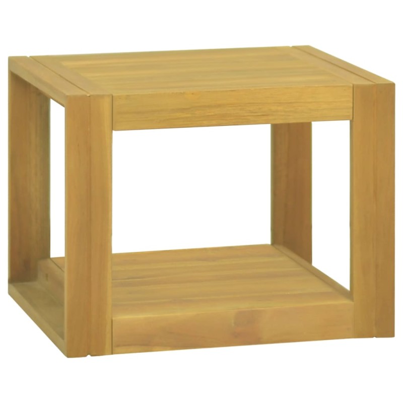 vidaXL Wand-Badregal 45x45x35 cm Massivholz Teak vidaXL Wand-Badregal 45x45x35 cm Massivholz Teak