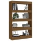 vidaXL Bücherregal/Raumteiler Braun Eiche 80x30x135 cm Holzwerkstoff vidaXL Bücherregal/Raumteiler Braun Eiche 80x30x135 cm Holzwerkstoff