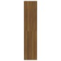 vidaXL Bücherregal/Raumteiler Braun Eiche 80x30x135 cm Holzwerkstoff vidaXL Bücherregal/Raumteiler Braun Eiche 80x30x135 cm Holzwerkstoff