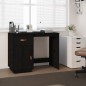 vidaXL Schreibtisch Schwarz 95x50x75cm Massivholz Kiefer vidaXL Schreibtisch Schwarz 95x50x75cm Massivholz Kiefer