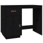 vidaXL Schreibtisch Schwarz 95x50x75cm Massivholz Kiefer vidaXL Schreibtisch Schwarz 95x50x75cm Massivholz Kiefer