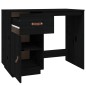vidaXL Schreibtisch Schwarz 95x50x75cm Massivholz Kiefer vidaXL Schreibtisch Schwarz 95x50x75cm Massivholz Kiefer