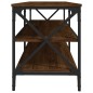 vidaXL TV-Schrank Braun Eichen-Optik 140x40x50 cm Holzwerkstoff vidaXL TV-Schrank Braun Eichen-Optik 140x40x50 cm Holzwerkstoff