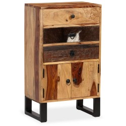 vidaXL Sideboard Massivholz 50 x 30 x 86 cm