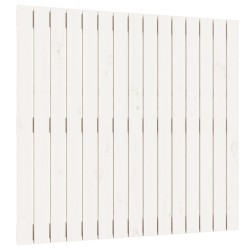 vidaXL Wand-Kopfteil Weiß 95,5x3x90 cm Massivholz Kiefer
