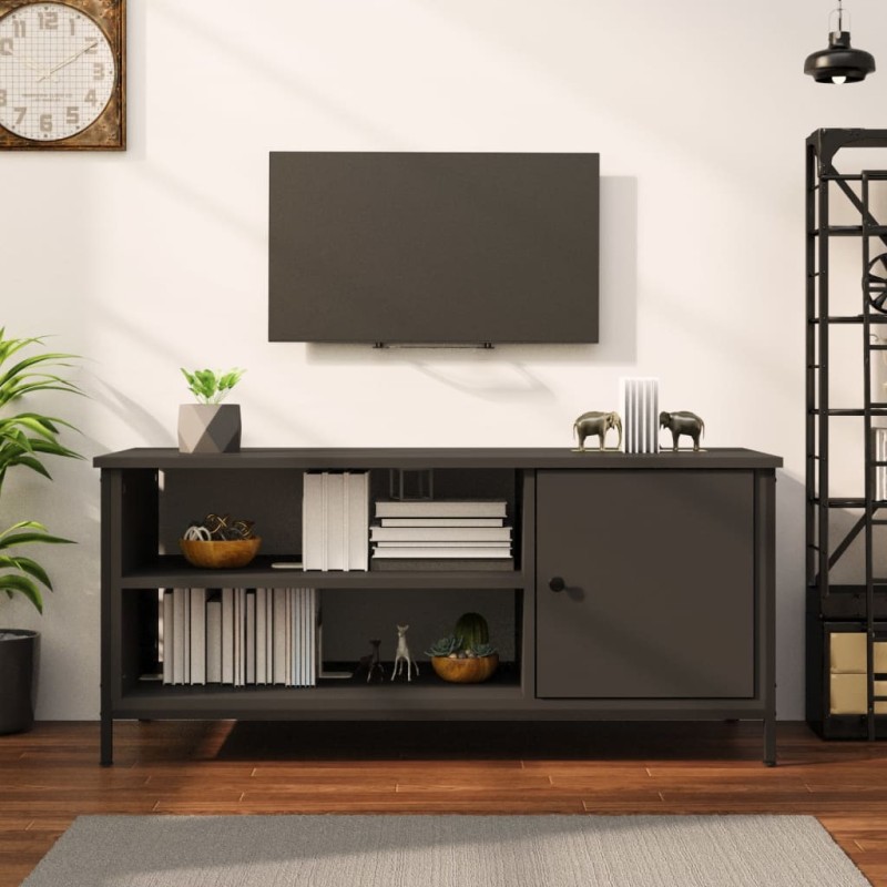 vidaXL TV-Schrank Schwarz 100x40x45 cm Holzwerkstoff vidaXL TV-Schrank Schwarz 100x40x45 cm Holzwerkstoff