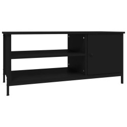 vidaXL TV-Schrank Schwarz 100x40x45 cm Holzwerkstoff