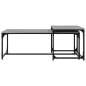 vidaXL Couchtische 2 Stk. Grau Sonoma Holzwerkstoff vidaXL Couchtische 2 Stk. Grau Sonoma Holzwerkstoff