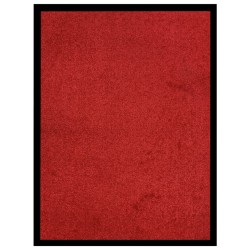 vidaXL Fußmatte Rot 40x60 cm 