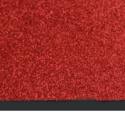 vidaXL Fußmatte Rot 40x60 cm 