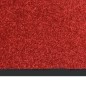 vidaXL Fußmatte Rot 40x60 cm vidaXL Fußmatte Rot 40x60 cm