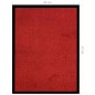 vidaXL Fußmatte Rot 40x60 cm vidaXL Fußmatte Rot 40x60 cm