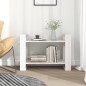 vidaXL Bücherregal/Raumteiler Weiß 80x35x56,5 cm Massivholz Kiefer vidaXL Bücherregal/Raumteiler Weiß 80x35x56,5 cm Massivholz Kiefer