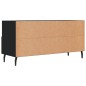 vidaXL TV-Schrank Schwarz 102x36x50 cm Holzwerkstoff vidaXL TV-Schrank Schwarz 102x36x50 cm Holzwerkstoff