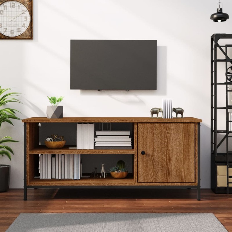 vidaXL TV-Schrank Braun Eichen-Optik 100x40x45 cm Holzwerkstoff vidaXL TV-Schrank Braun Eichen-Optik 100x40x45 cm Holzwerkstoff